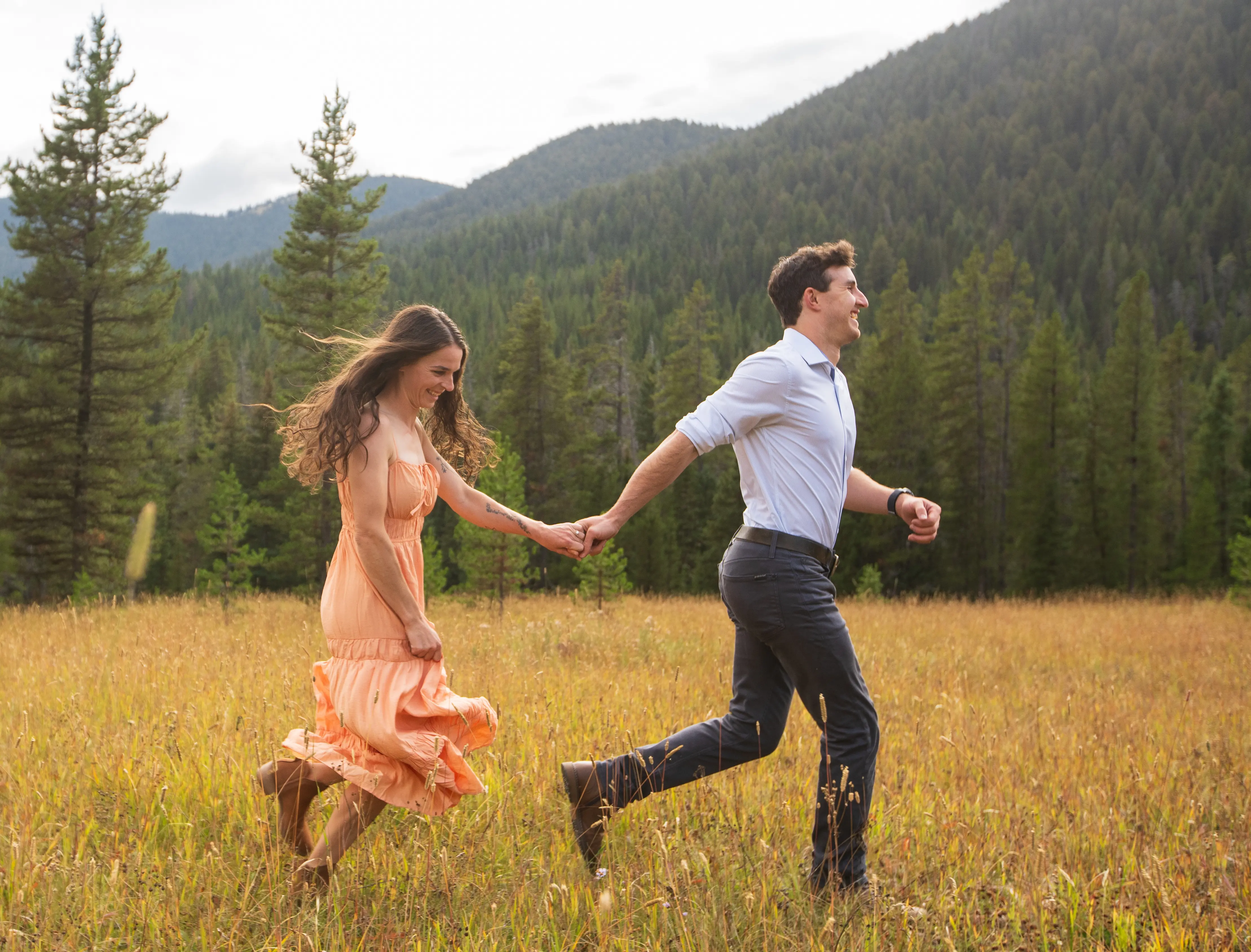 running